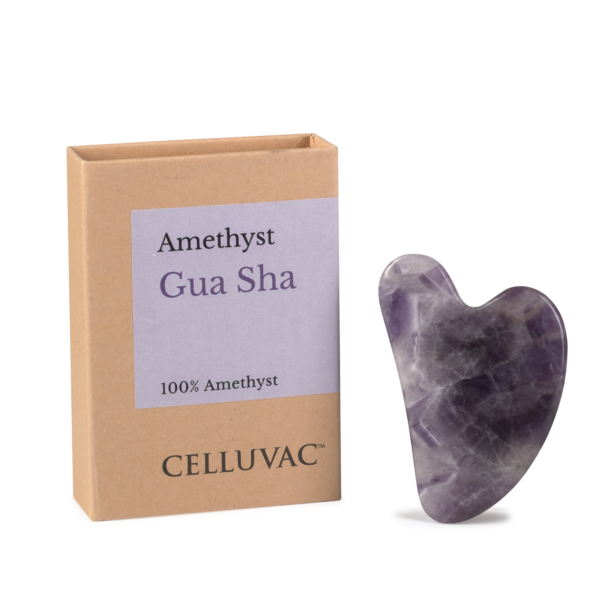 Celluvac Amethyst Gua Sha