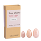 Rose Quartz Yoni Eggs (Without Strings) - Celluvac™