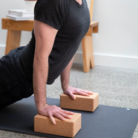 Celluvac Cork Yoga Block